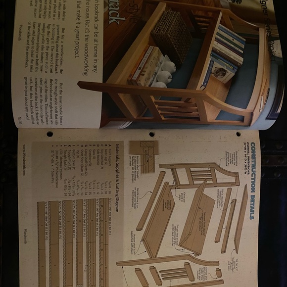 🎉5/$10🎉 Woodsmith magazine vol 31 no 181 February / March 2009 trestle table - Picture 3 of 8
